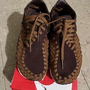 Brown Woven Women’s Shoes